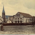 Synagoga w Tucholi na dawnej pocztówce