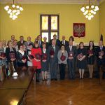 Nauczyciele nagrodzeni przez starostę chojnickiego fot. ppm