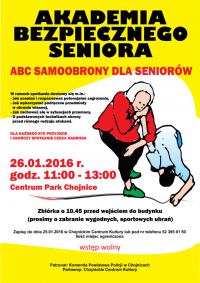 Seniorzy z Chojnic będą uczyć się podstaw samoobrony