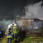 Pożar w Czapiewicach. fot. OSP Brusy