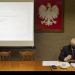 fot. stopklatka z transmisji sesji Rady Powiatu Człuchowskiego