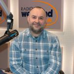 Rafał Mładanowicz w studiu Weekend FM. fot. Wojciech Piepiorka