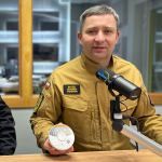 Komendant KP PSP w Chojnicach Błażej Chamier Cieminski fot. Weekend FM