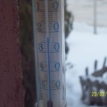 oto temperatura w Jarcewie o 8 rano :)