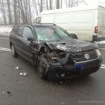 Wypadek w Jeziorkach. Fot. KP PSP Chojnice twitter.com/KP_PSP_Chojnice