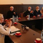 W poniedziałek doszło do spotkania dyrekcji szpitala z radnymi i burmistrzem Człuchowa. fot. Wojciech Piepiorka