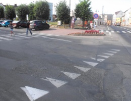 Zmiana organizacji ruchu na Placu Wolności w Sępólnie Krajeńskim  