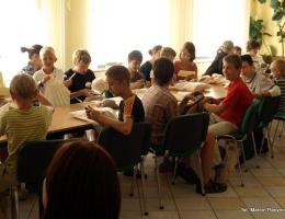 Dzieci powodzian na wakacjach w gminie Tuchomie