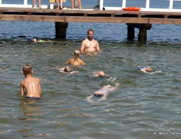 Wakacyjna nauka pływania w Bytowie