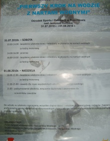 Narty wodne w Przechlewie