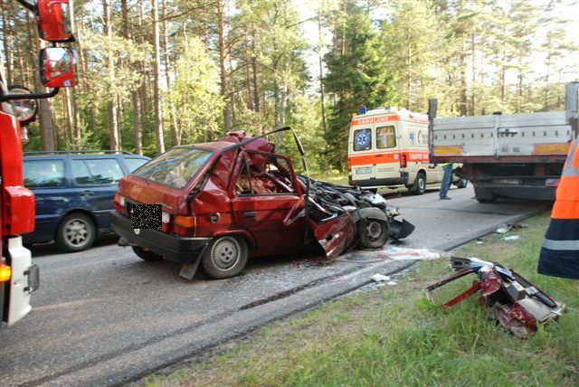 Czarna środa na drogach powiatu kościerskiego