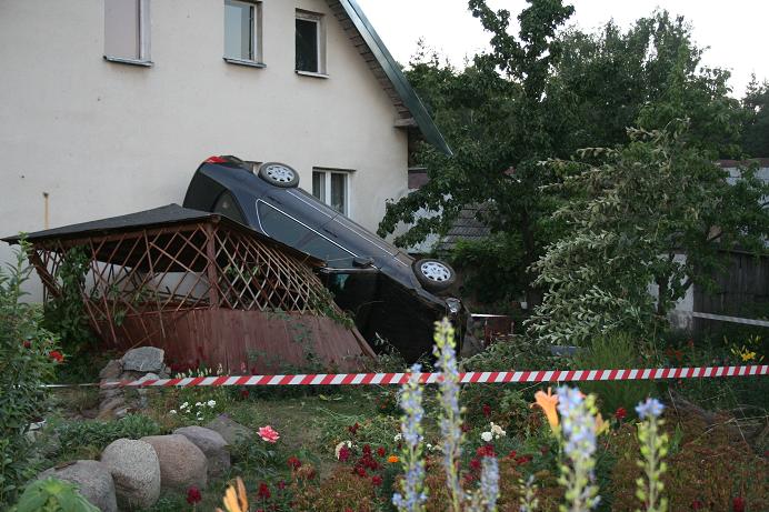 Hondą w dom jednorodzinny