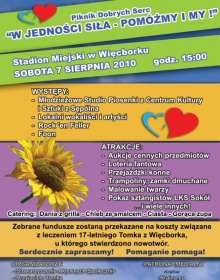 Prośba o pomoc dla chorego na raka Tomka 