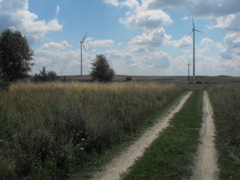 Wiatraki w gminie Więcbork