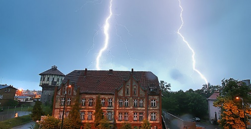 Potężna burza nad regionem