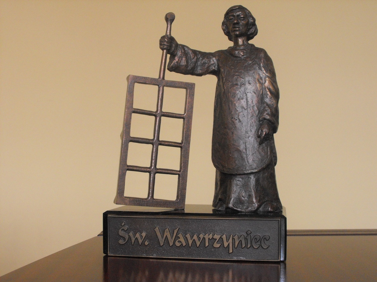Sępoleńska statuetka św. Wawrzyńca dla wicemistrza olimpijskiego