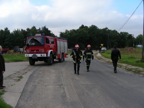Tucholscy strażacy w akcji