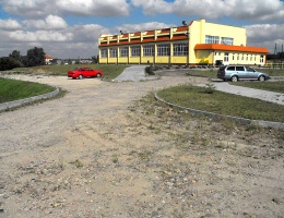 Remont drogi do sali sportowej w Kamieniu
