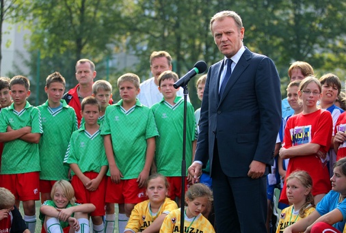 Donald Tusk w Chojnicach