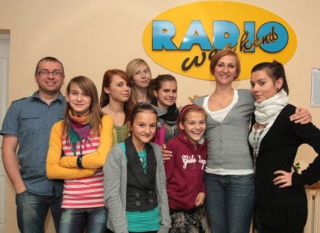 Tancerki w Radiu Weekend
