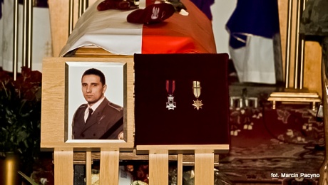 Pogrzeb żołnierza poległego w Afganistanie