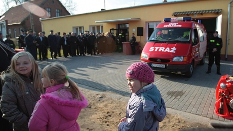 Co dostali strażacy z Bysławka?