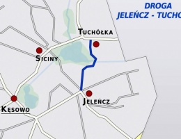 Remont drogi z Tuchółki do Jeleńcza