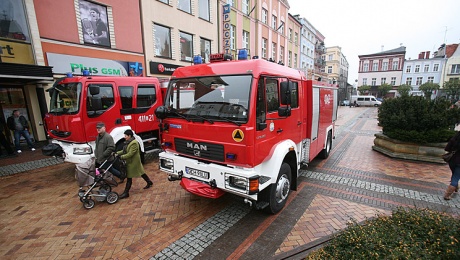 Ewakuacja poczty w Chojnicach