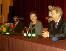 Minister zdrowia w Tucholi