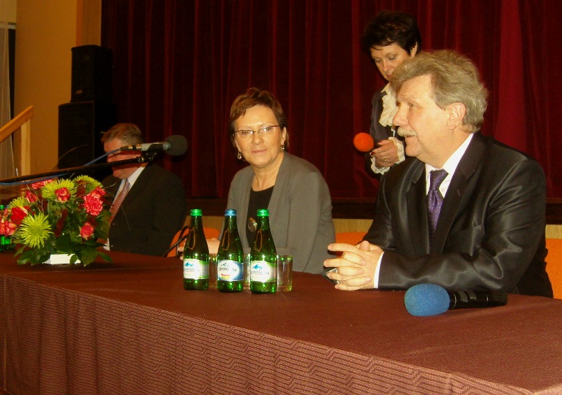 Minister zdrowia w Tucholi