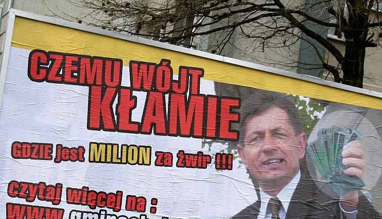 List w obronie wójta