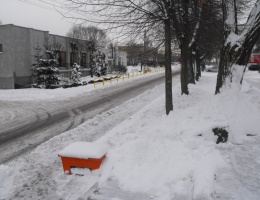Rolnicy pomagają w odśnieżaniu