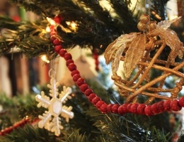 Szkolne spotkanie przy wigilijnym stole