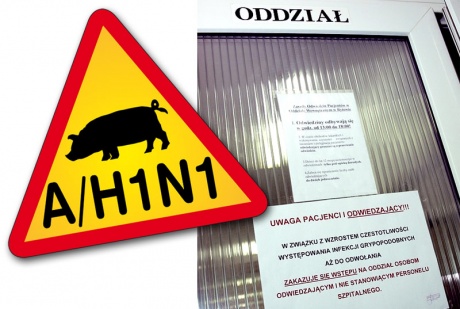 Świńska grypa w szpitalu!