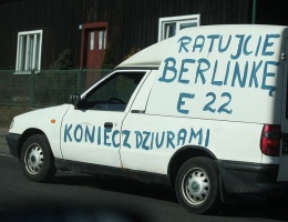 Pół kilometra aut. We wtorek berlinką nie przejedziesz