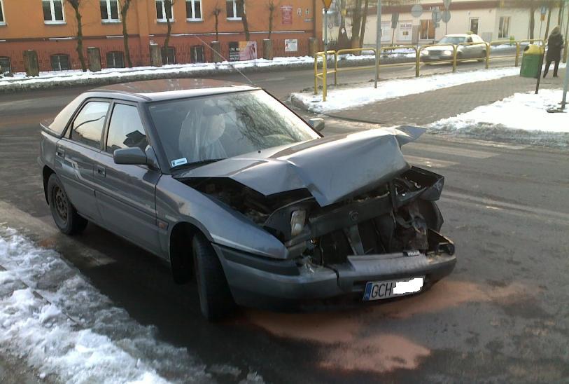 Najbardziej ucierpiała mazda FOTO