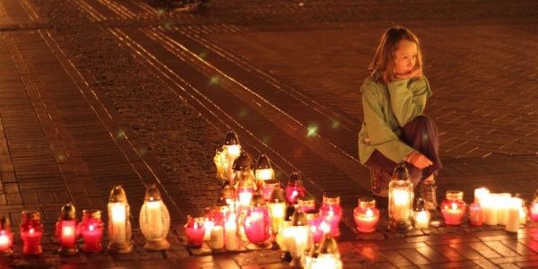 Tak chojniczanie wspominali papieża (FOTO)