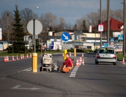 Uwaga kierowcy! Malują pasy (FOTOGALERIA)