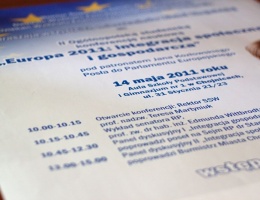 Studenci o integracji. Konferencja w Chojnicach
