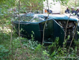 Wypadek na drodze nr 212 (FOTO)