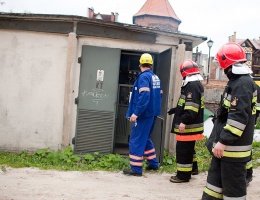 Awaria trafostacji. Nie było prądu w centrum Chojnic