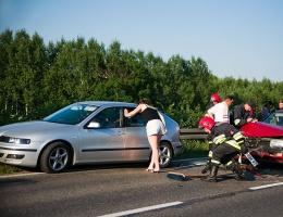 Wypadek na drodze wojewódzkiej nr 240 (FOTO)