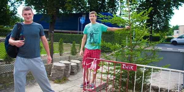 Choinka rośnie na drodze? Nie! To protest mieszkańców