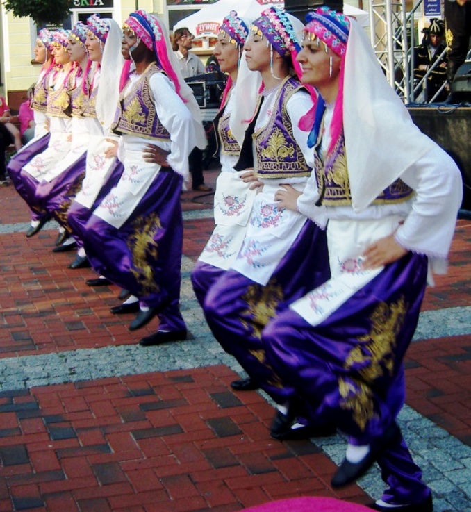 Folklor na rynku FOTO