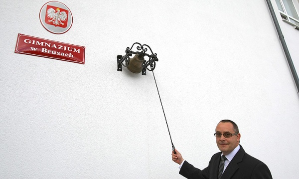 Uroczyste otwarcie nowego budynku gimnazjum