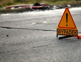 Motocyklista ranny w wypadku