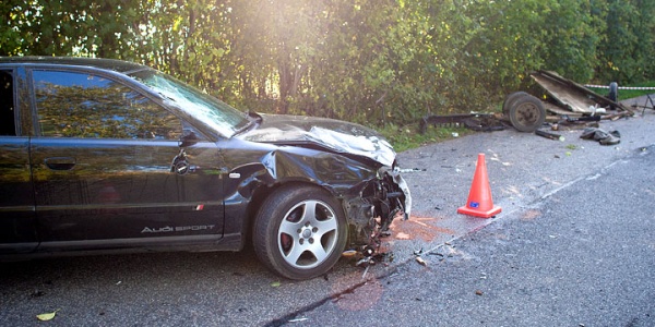 Audi wjechało w wóz konny (FOTO)