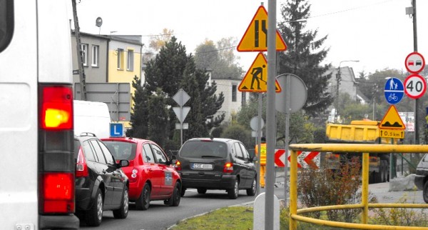Ogromne korki i utrudnienia w ruchu (FOTO)
