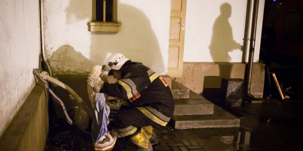 Pożar kościoła w Rytlu (WIDEO, FOTO)