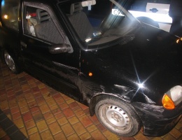 Fiat wpadł w hondę. Zderzenie w Bysławiu (FOTO)